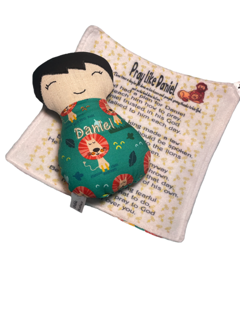 Baby Daniel and quilt